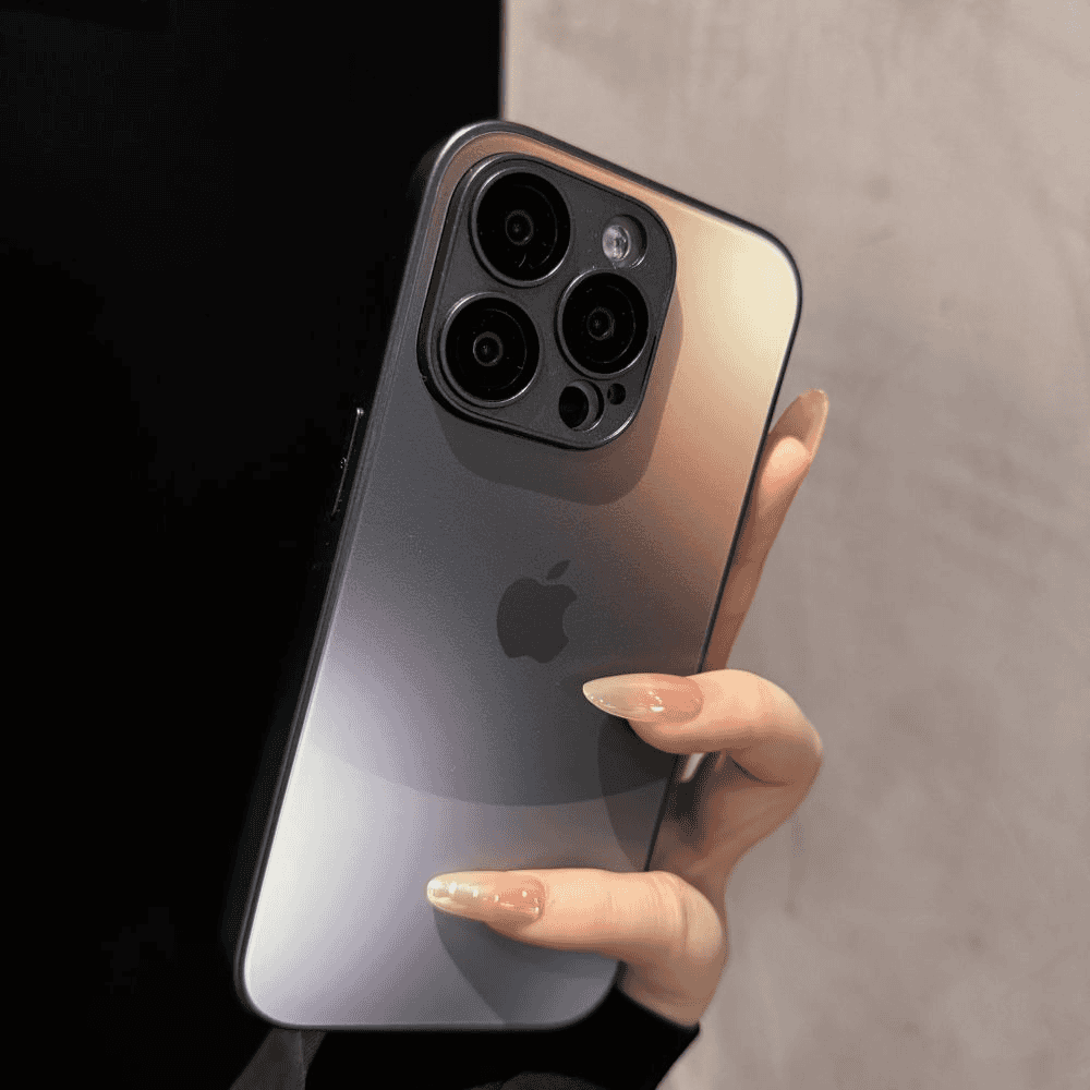 Gradient Frosted Phone Case for iPhone Series
