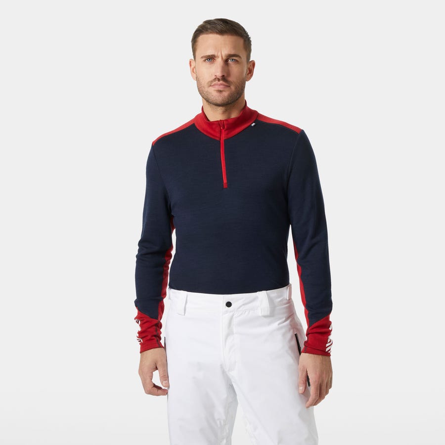 Men's LIFA Merino Midweight Half-Zip Base Layer