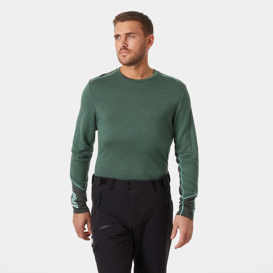 Men's LIFA Merino Midweight Crew Base Layer