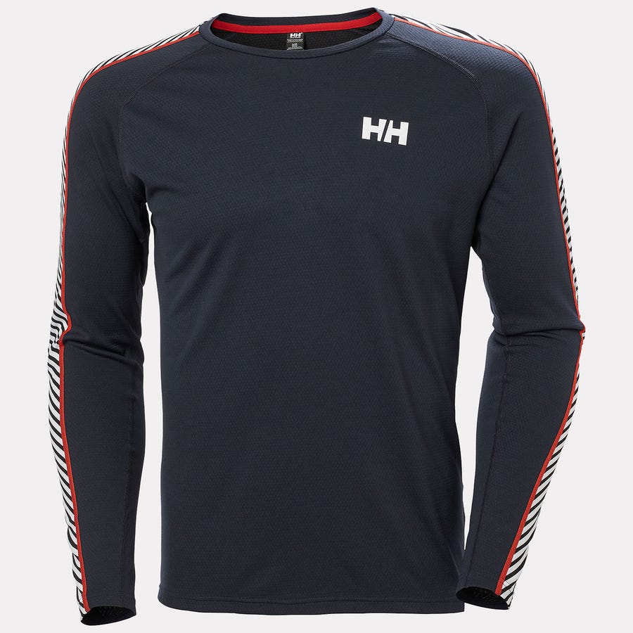 Men's LIFA ACTIVE Stripe Crew Base Layer