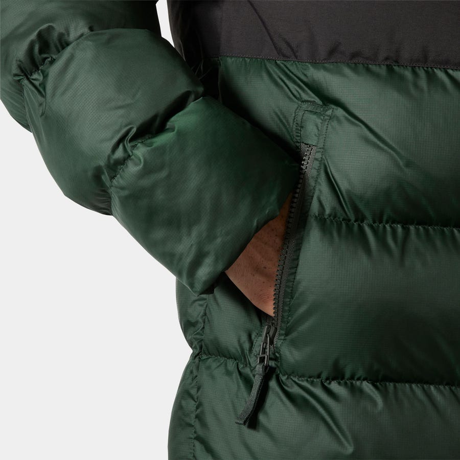 Men's Active Puffy Long Jacket