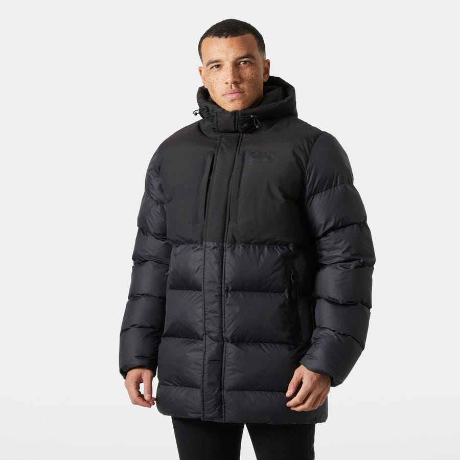 Men's Active Puffy Long Jacket