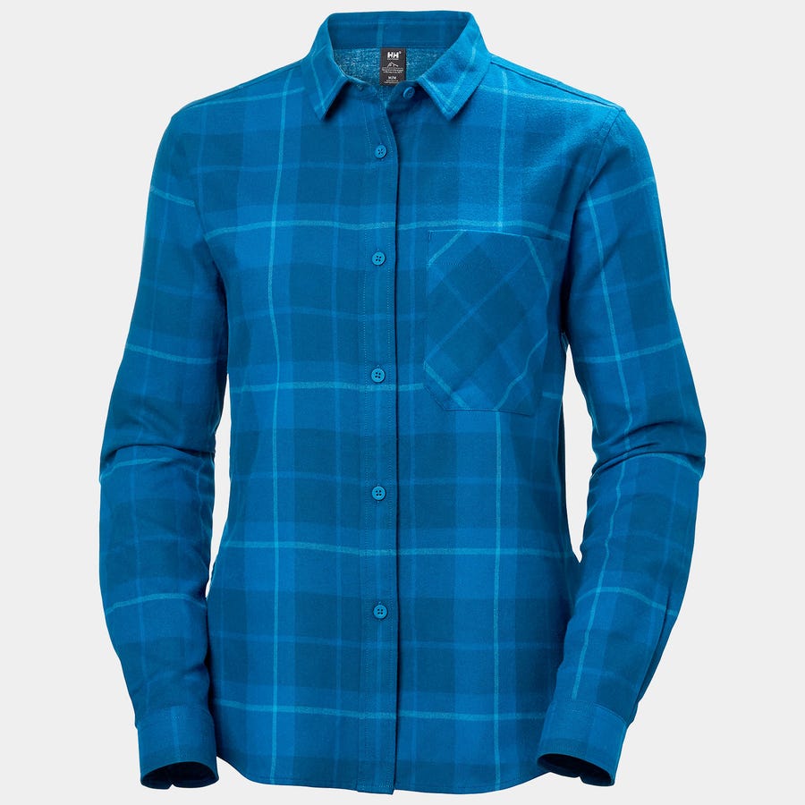 Women's Lokka Organic Flannel Long Sleeve Shirt
