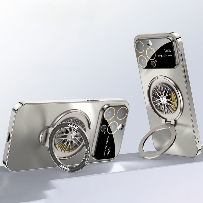 Lens Protection Rotating Gyroscope Phone Case